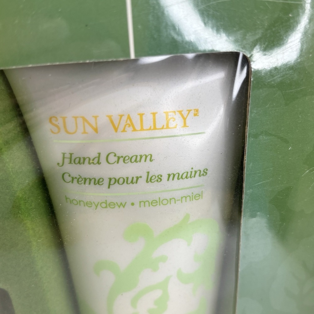 Melaleuca Hidden Garden Sun Valley Spa Gift Set Honeydew Melon-Miel Hand Cream - Picture 3 of 7